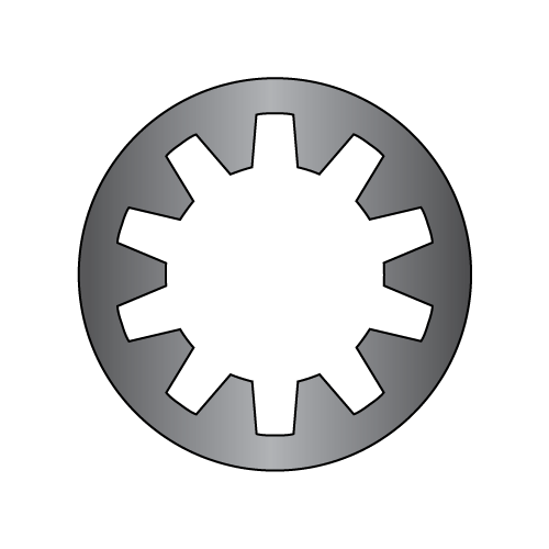 Internal Tooth - Lock Washers - Black Oxide