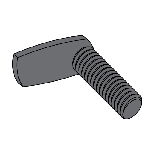 Spot Weld Screws - Flat 90° Spade - No Projections