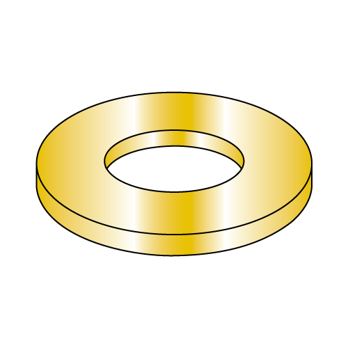 Machine Screw Washers - Zinc Yellow