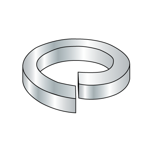 Heavy Split Lock Washers - Zinc