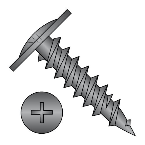 Modified Truss Phillips - Drywall Screws - Black Oxide