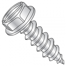 Hex Washer - Slotted - Type AB - 7/16" A.F. - Self Tapping Screws - Zinc