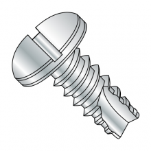 Pan - Slotted - Type 25 - Fully Threaded Screws - Zinc