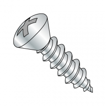 Oval - Phillips - Type AB - Self Tapping Screws - Zinc