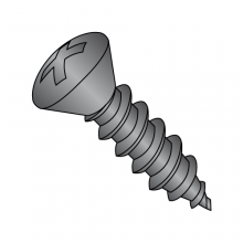 Oval - Phillips - Type AB - Self Tapping Screws - Black Oxide