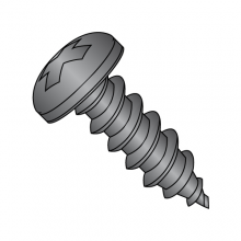 Pan - Phillips - Type AB - Self Tapping Screws - 18-8 Stainless w/ Black Oxide