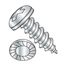 Serrated Pan - Phillips - Type AB - Self Tapping Screws - Zinc