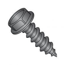 Hex Washer - Unslotted - Type AB - Self Tapping Screws - Black Oxide