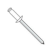 Standard Blind - Aluminum Body with Steel Mandrel - Dome Head with White Body