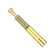 Expansion Pin Anchor - Zinc Yellow Plated