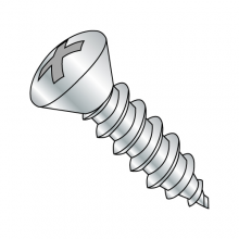 Oval - Phillips - Type A - Self Tapping Screws - Zinc
