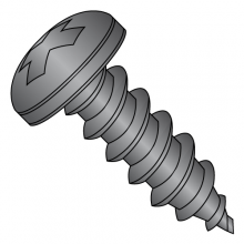 Pan - Phillips - Type A - Self Tapping Screws - Black Oxide over 18-8