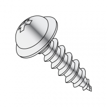 Round Washer - Phillips - Type A - Self Tapping Screws - Chrome