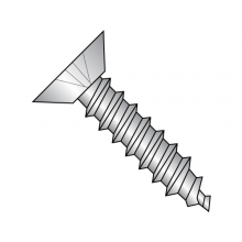 Flat - Phillips - Undercut - Type A - Self Tapping Screws - 18-8 Stainless