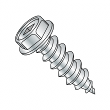 Hex Washer - Square Recess - Type A - Self Tapping Screws - Zinc