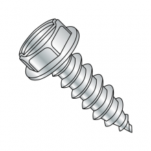 Hex Washer - Slotted - Type A - Self Tapping Screws - Zinc