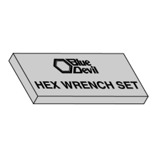 Short Arm - Hex Wrench Set - Blue Devil® Brand