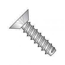 Flat - Undercut - Phillips - Type B - Self Tapping Screws - 18-8 Stainless