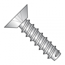 Flat - Undercut - Phillips - Type B - Self Tapping Screws - 410 Stainless
