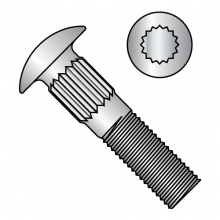 Ribbed Neck - Carriage Bolts - 18-8 Stainless