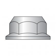DIN 6923 - Hex Flange Nuts - Non-Serrated - 316 Stainless Steel