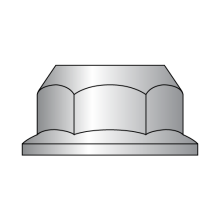 DIN 6923 - Hex Flange Nuts - Non-Serrated - 316 Stainless Steel