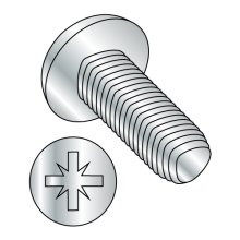 DIN 7500C - METRIC - Pan - Type Z Recess (1A) - Thread Rolling Screws - Zinc