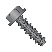 Hex Washer - Unslotted - High-Low - Self Tapping Screws - Black Oxide