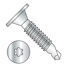 Wafer - Six-Lobe - Self Drilling Screws - Zinc