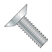 Flat Phillips - Undercut - Machine Screws - Zinc