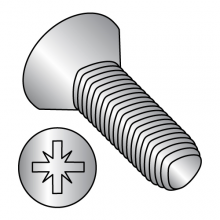 DIN 7500M - METRIC - Flat - TYPE Z RECESS (1A) - THREAD ROLLING SCREWS - 18-8 Stainless