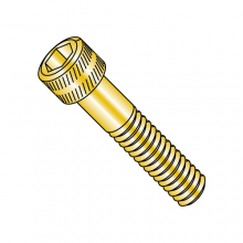 Socket Head Cap Screws - MS16997 - Military Specifications - Cadmium Yellow