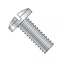 Binding Undercut - Slotted - Machine Screws - Zinc