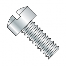 Fillister - Slotted - Machine Screws - Zinc