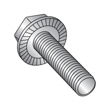 Serrated Hex Washer - Flange Screws - 18-8 Stainless