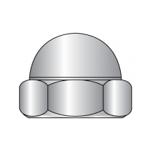 Low Crown Acorn Hex Nut - 18-8 Stainless Steel