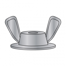 Washer Based - Wing Nuts - Die Cast Zinc Alloy