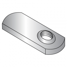 Tab Weld Nuts - Offset Hole - 1.125" Tab Base - 18-8 Stainless