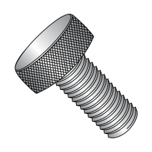 Knurled Thumb Screws - Plain Style - No Shoulder - 18-8 Stainless