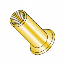 Blind Threaded Inserts - Steel Zinc Yellow (Inches)