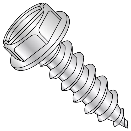 Hex Washer - Slotted - Type A - 7/16" A.F. - Self Tapping Screws