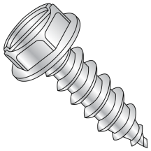 5/16-9X3 Hex Washer - Slotted - Type A - 7/16" A.F. - Self Tapping Screws