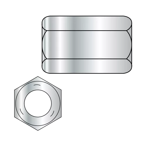 1/2-13X1 3/4 Hex Rod Coupling Nut - 3/4" Across Flats - Grade 5