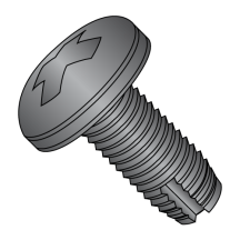 8-32X3/8 Pan - Phillips - Type 1 - Thread Cutting Screws - Black Oxide