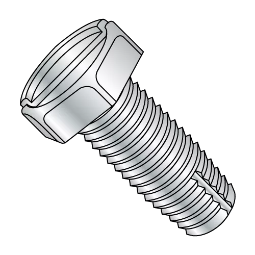 Hex - Slotted - Type 1 - Thread Cutting Screws - Zinc