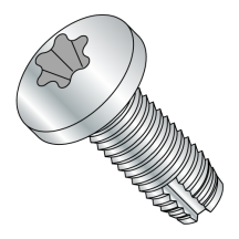 5/16-18X1 Six-Lobe - Pan - Type 1 - Thread Cutting Screws - Zinc