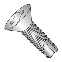 10-24X3/4 Flat - Phillips - Type 23 - Thread Cutting Screws - 18-8 Stainless