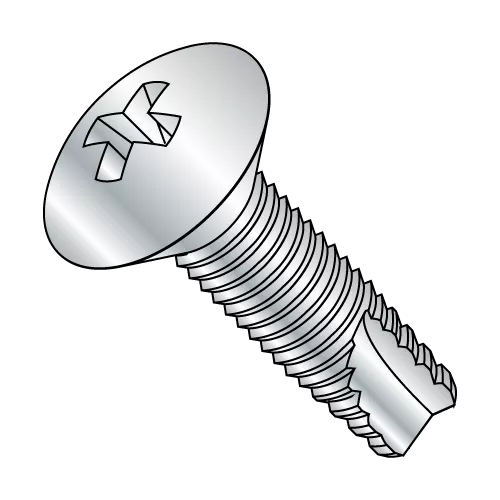 Oval - Phillips - Type 23 - Thread Cutting Screws - Zinc