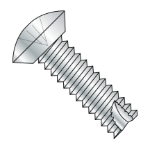 Oval Undercut - Phillips - Type 23 - Thread Cutting Screws - Zinc