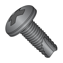 4-40X3/8 Pan - Phillips - Type 23 - Thread Cutting Screws - Black Oxide